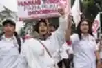 Pospera Demo Freeport Dukung Pemerintah