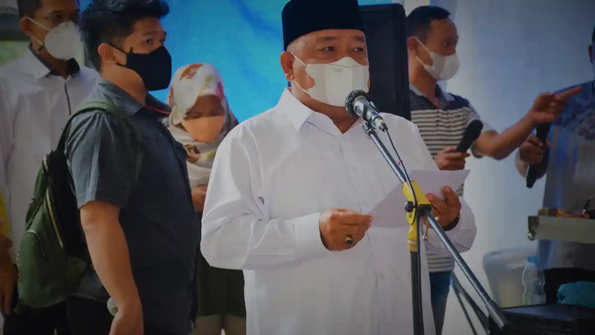SETELAH Rapat Bersama Presiden, Bupati Langkat Targetkan 70 Persen Vaksinasi Covid-19