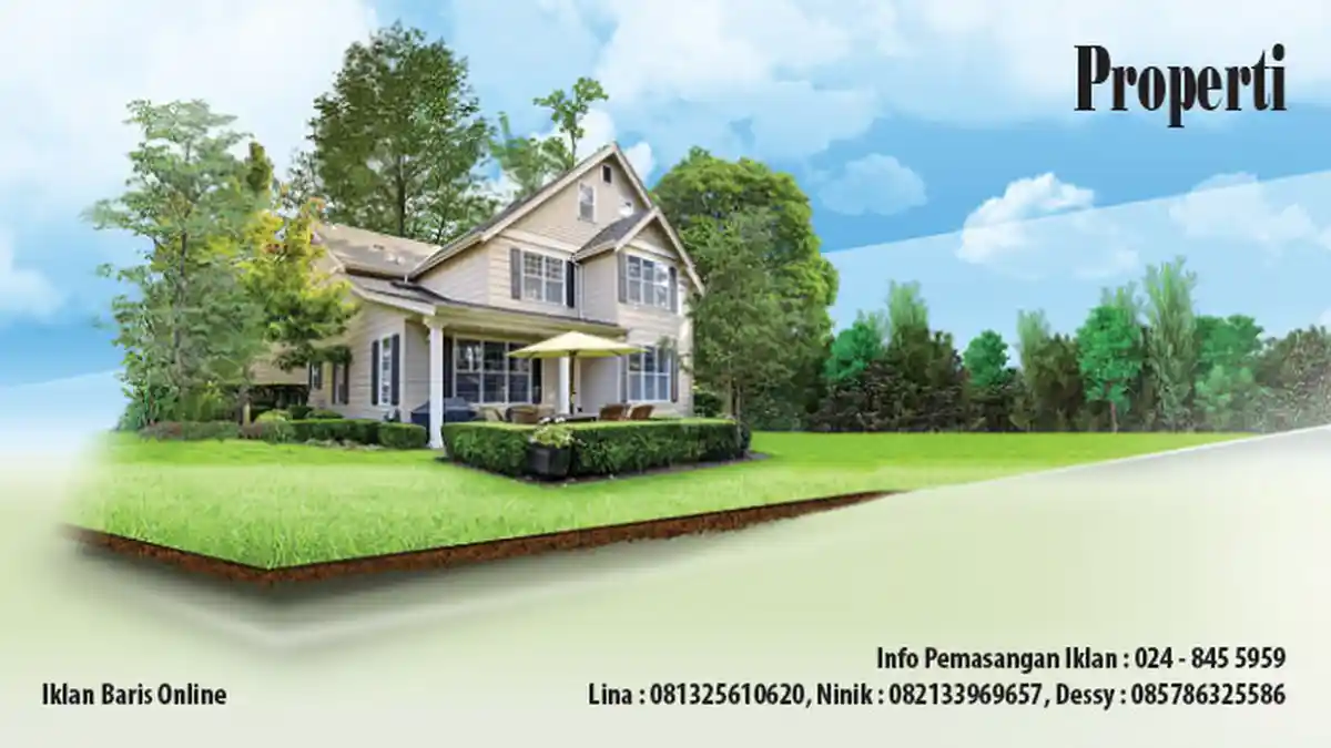 Jual Rumah Baru - Bekas dan Tanah Murah Semarang, Minggu 12 Maret 2023