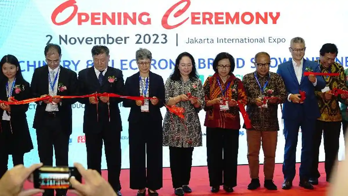 IIME 2023 Resmi Dibuka, Ada Ratusan Produk Mesin dan Elektronik Asal ...