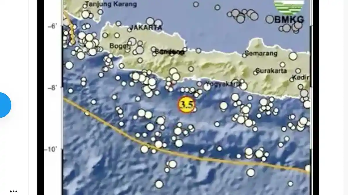 Gempa Bumi di Jawa Barat Sabtu Pagi 07 Oktober 2023, Info BMKG : Kedalaman 15 Kilometer