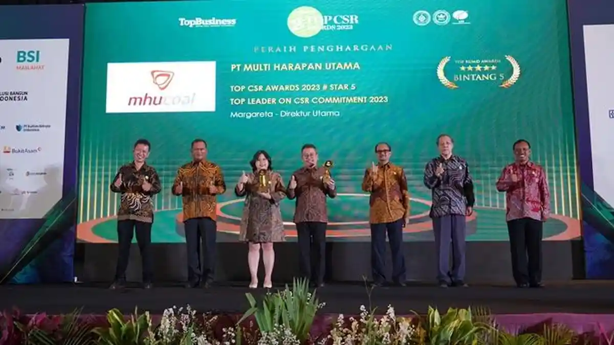 MHU-MMSGI Kembali Raih Penghargaan Bergengsi pada Top CSR Awards 2023