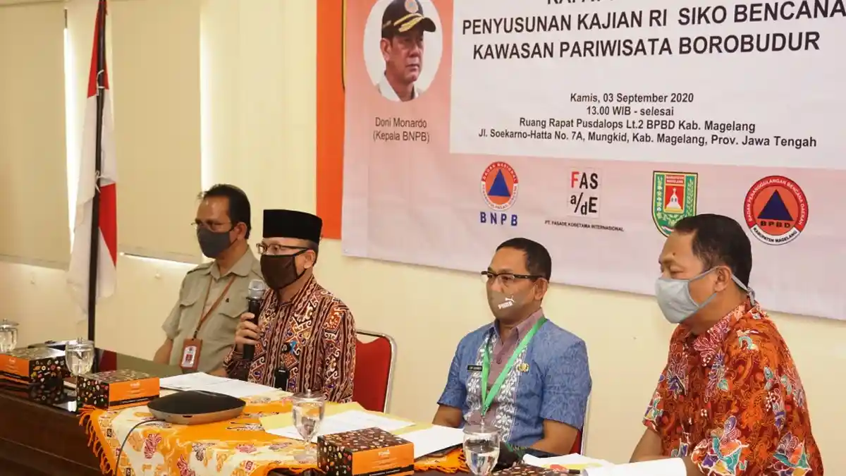 Risiko Bencana di Kawasan Super Prioritas Borobudur Dikaji
