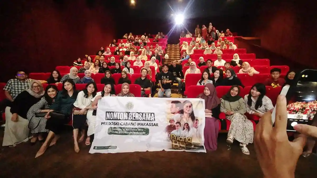 Arif Brata dan Abdul Rojak Hadiri Nobar Film Puang Bos yang Digelar ...