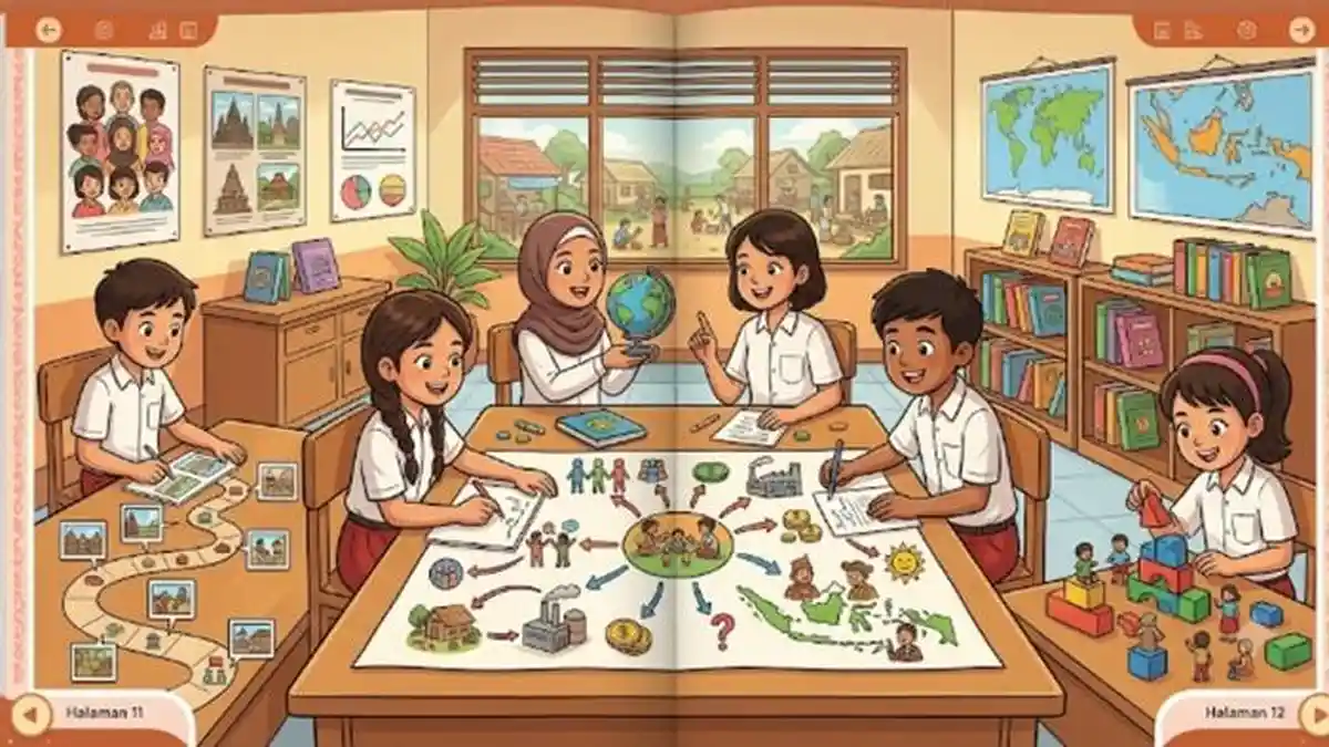 Kunci Jawaban IPS Kelas 9 SMP Halaman 11-12 Kurikulum Merdeka, Perubahan Sosial dalam Masyarakat - Sripoku.com