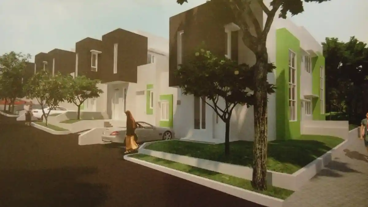 Beli Rumah di Oma Green Terrace Sudah Ada Taman Buah dan Free AC