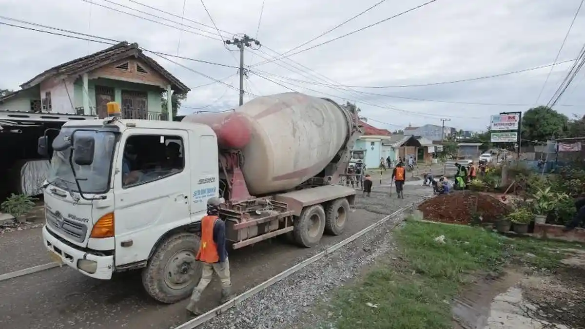 Kendaraan ODOL Picu Jalan yang Sudah Diperbaiki di Lampung Cepat Rusak