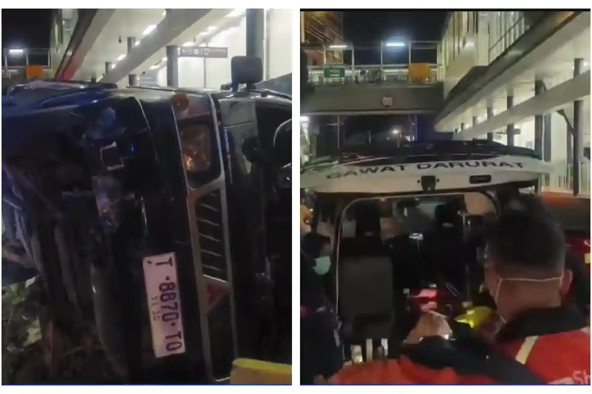 Kecelakaan Hari Ini di Mampang Prapatan Jaksel: Tabrak Mobil Pikap hingga Ojol, Sopir Truk Kabur