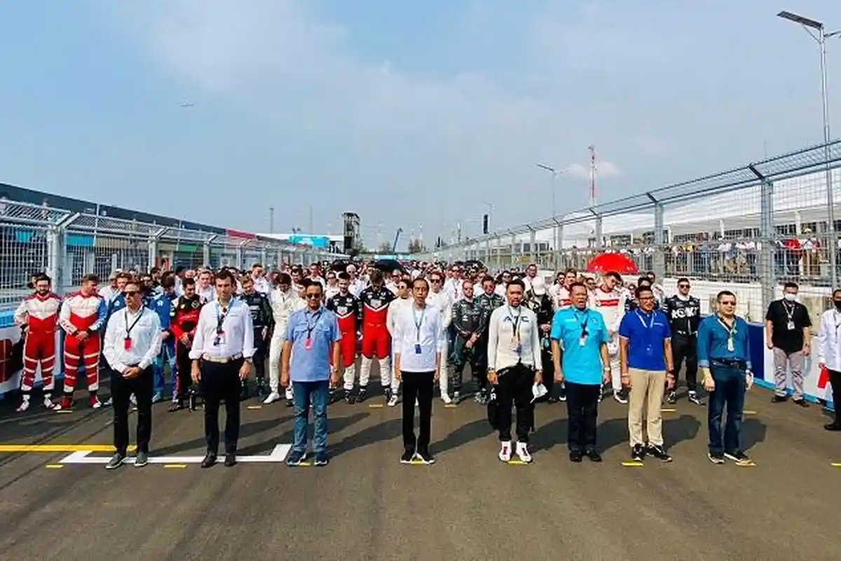 Bantah Kurang Support Formula E, Jokowi: Semua yang Baik untuk Negara Ini Kita Dukung