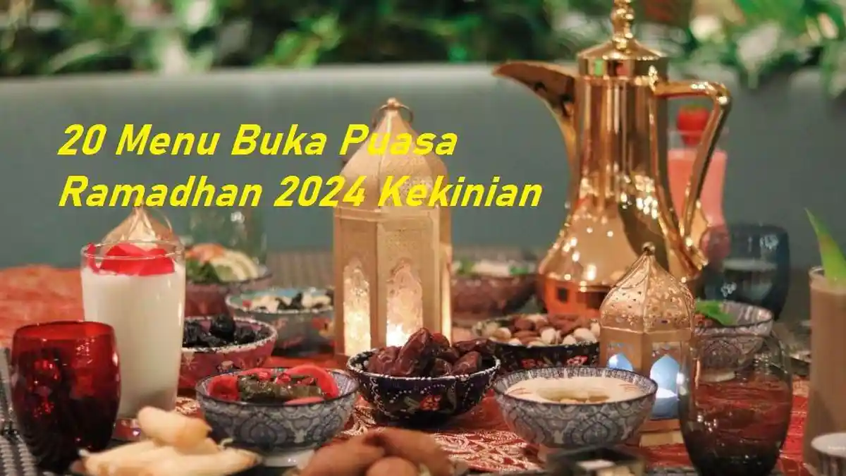 20 Menu Buka Puasa Ramadhan 2024, Makanan dan Minunam Kekinian