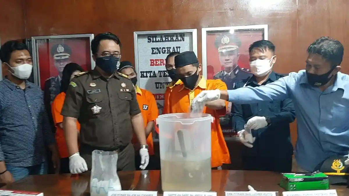Anak Buah Listyo Sigit Gagalkan Peredaran 1 Kg Sabu di Bulungan & Tana Tidung, 4 Tersangka Diciduk