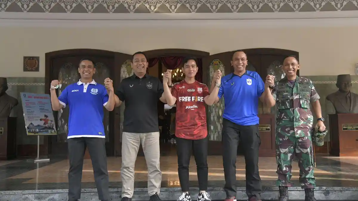 Hendrar Prihadi dan Gibran Rakabuming Jadi Simbol Keguyuban Derby Jateng