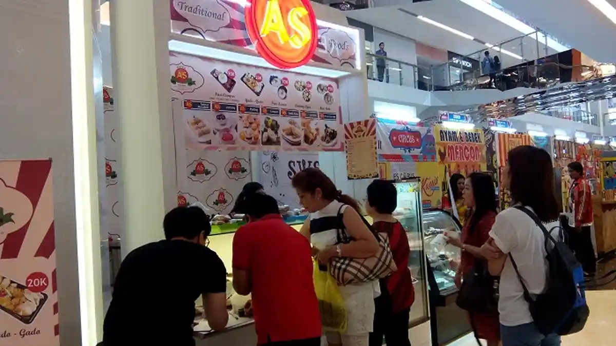 Dapur AS di Absolute Bazaar The Park Mall Solo Baru Ramai Pembeli