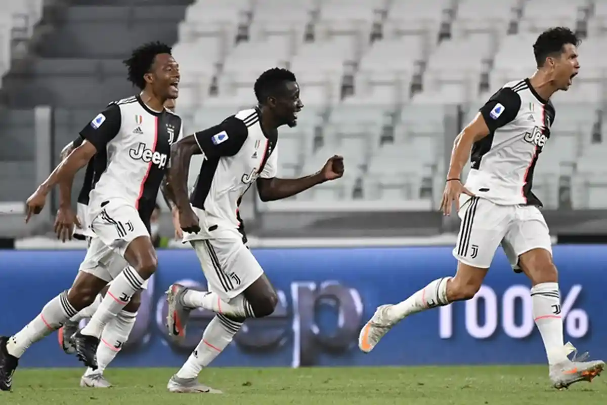 SCUDETTO! Juventus Akhirnya Juara Liga Italia Serie A Sembilan Kali Beruntun, Ronaldo Sumbang Gol