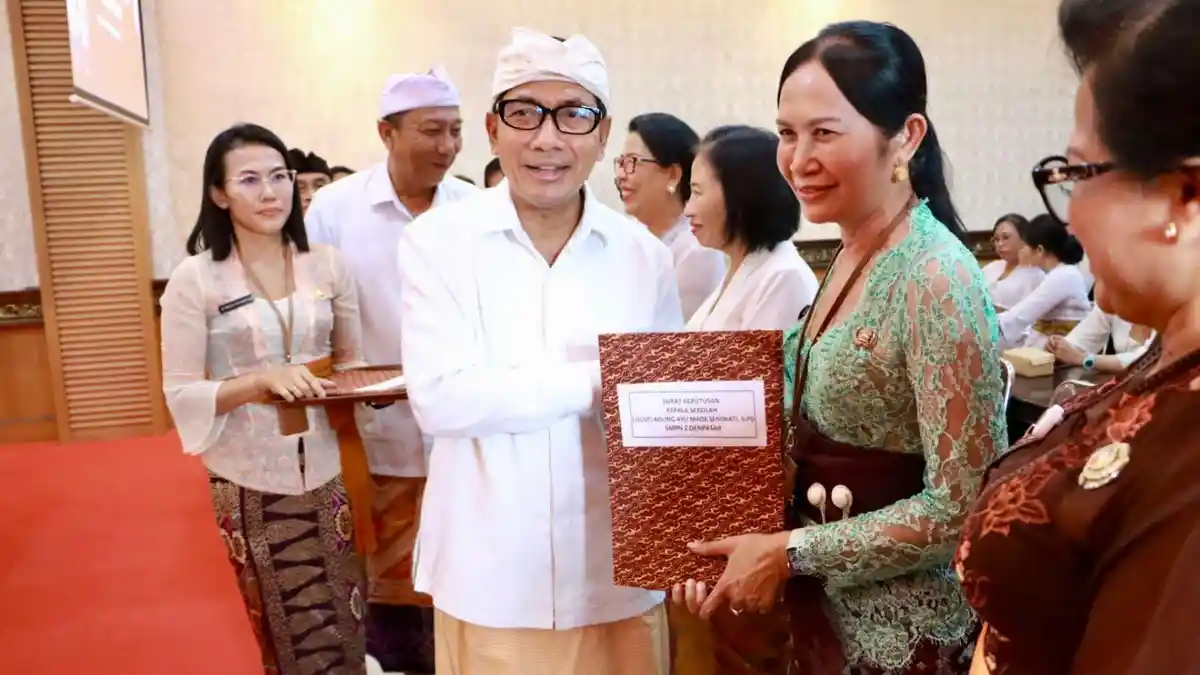 30 Sekolah di Denpasar Belum Miliki Kepsek Definitif, Tunggu Hasil Seleksi Kementerian Pendidikan