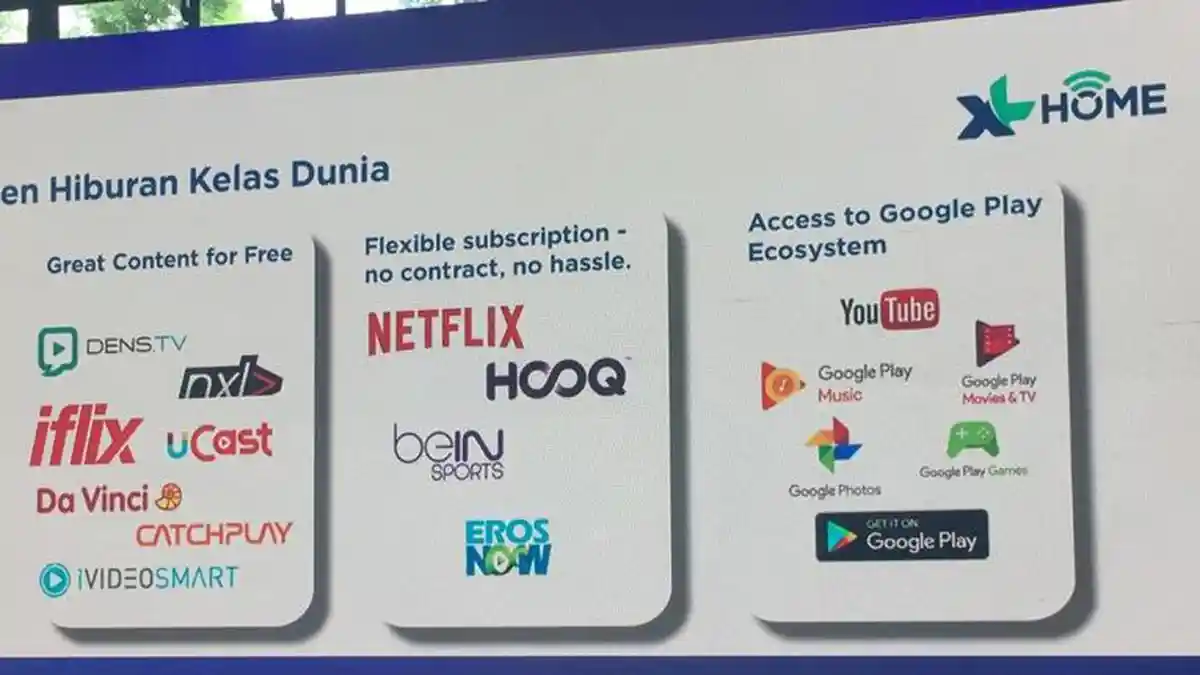 Gandeng Netflix Kembangkan XL Home di 5 Kota