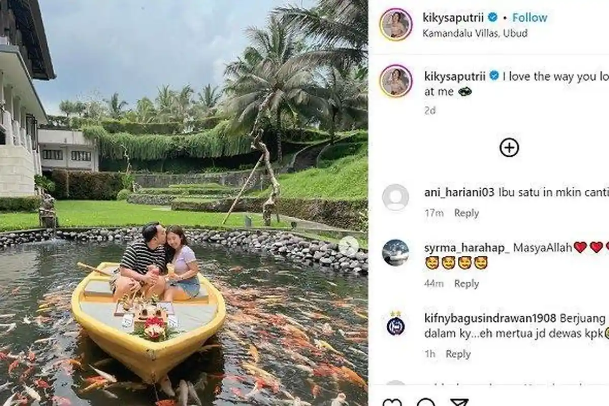 Pamer Liburan Mewah Bareng Suami, Kiky Saputri Kena Roasting Netizen: Uang Buzzer Cair