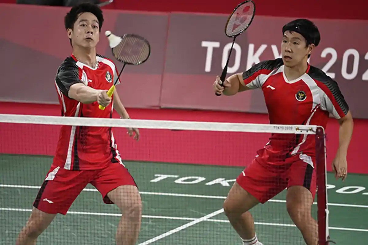 LIVE Hasil Badminton Marcus-Kevin Pagi Ini Kamis 29 Juli 2021 Streaming Bulutangkis Olimpiade Tokyo