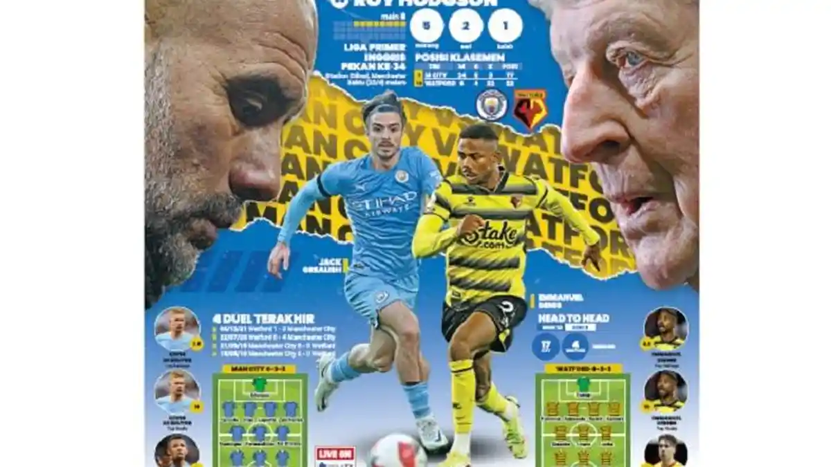 Manchester City Vs Watford, Ancaman Hodgson