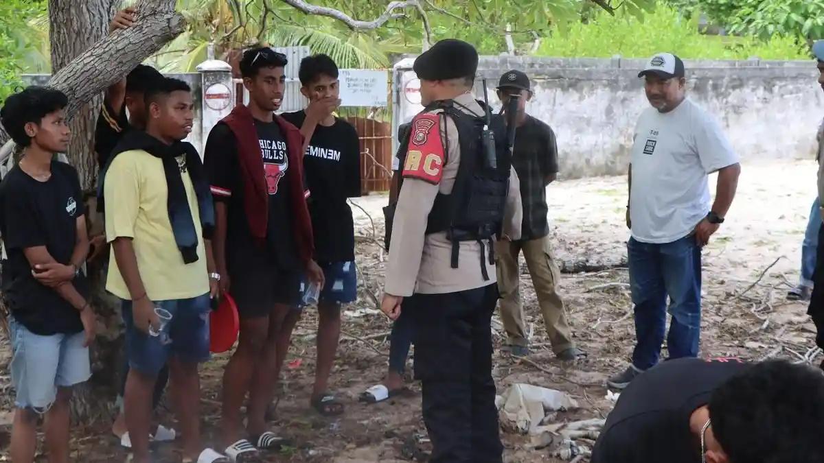 Pesta Miras di Wisata Tanjung Waka Kepulauan Sula, Polisi Ambil Sikap
