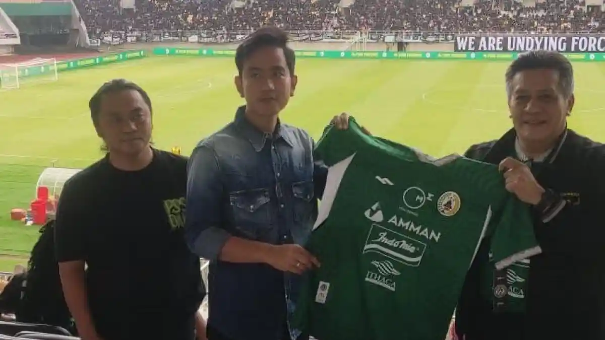 Gibran Persilahkan PSS Sleman Gunakan Stadion Manahan Sebagai Homebase