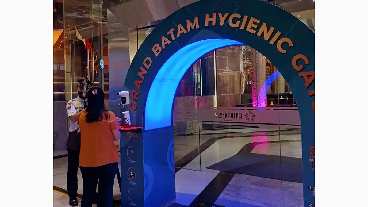 Gunakan Sistem Touchless, Begini Penerapan Protokol Kesehatan di Grand Batam Mall  