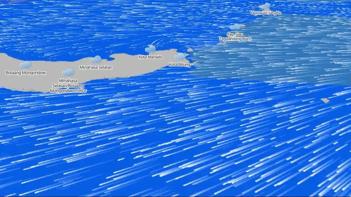 Prakiraan Cuaca di Sulawesi Utara Besok Jumat 9 Mei 2025