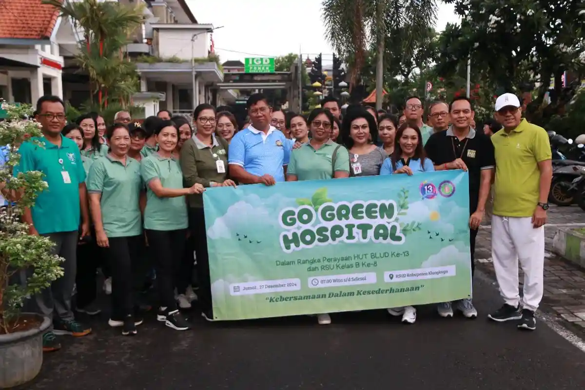 Upaya RSUD Klungkung Wujudkan Konsep Rumah Sakit Ramah Lingkungan