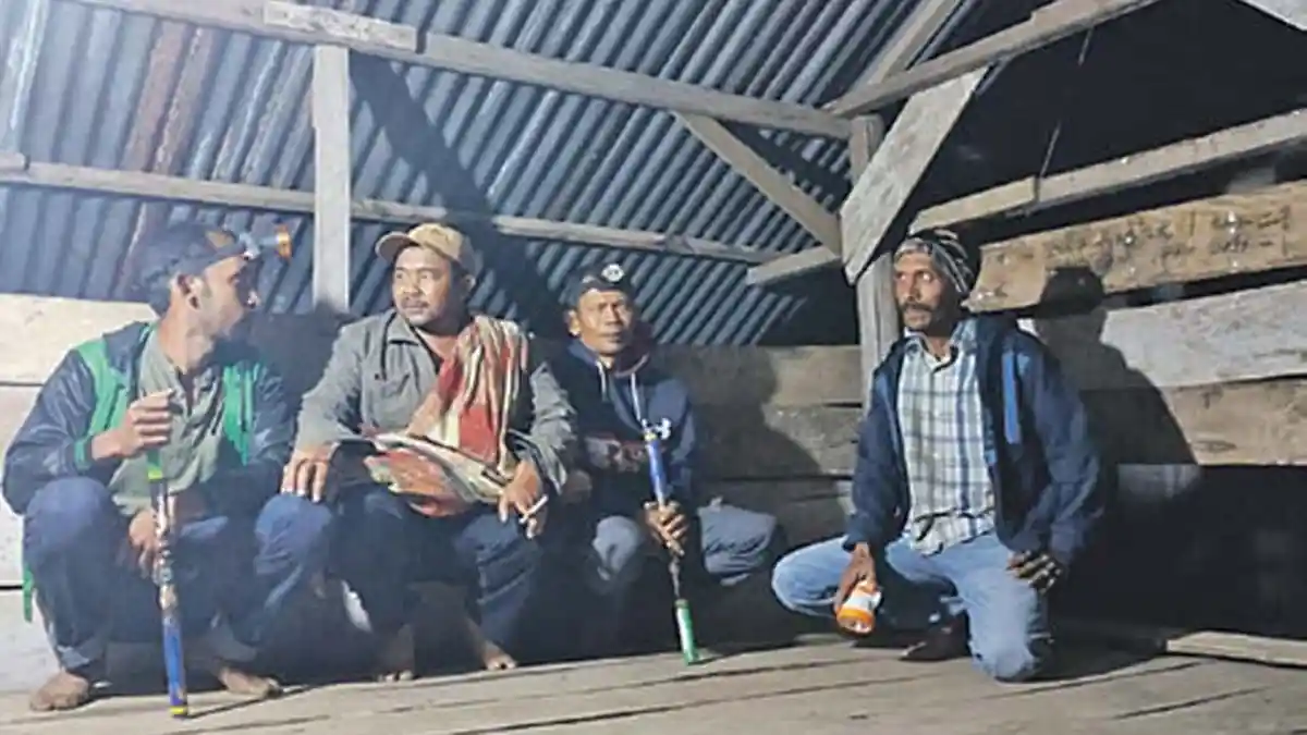 Warga Tepergok Gajah Liar Saat Berkebun, Lari Terbirit-birit Sambil Videokan Po Meurah