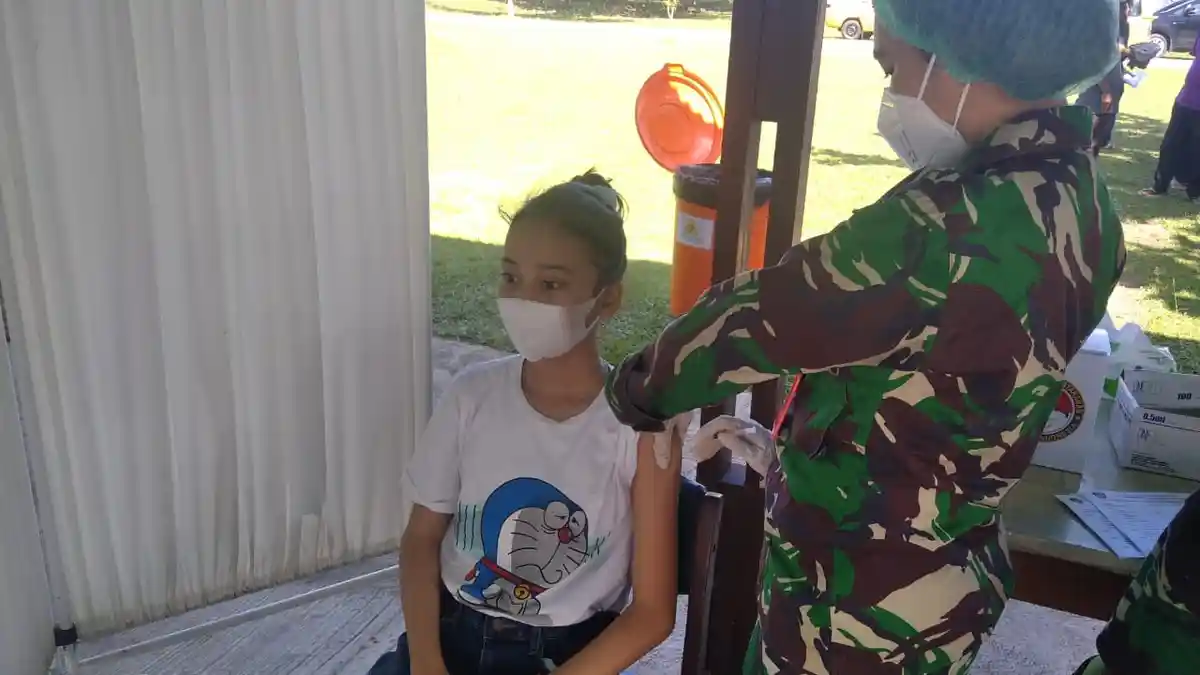 RS Angkatan Udara Biak Berikan Layanan Vaksin Gratis bagi Warga