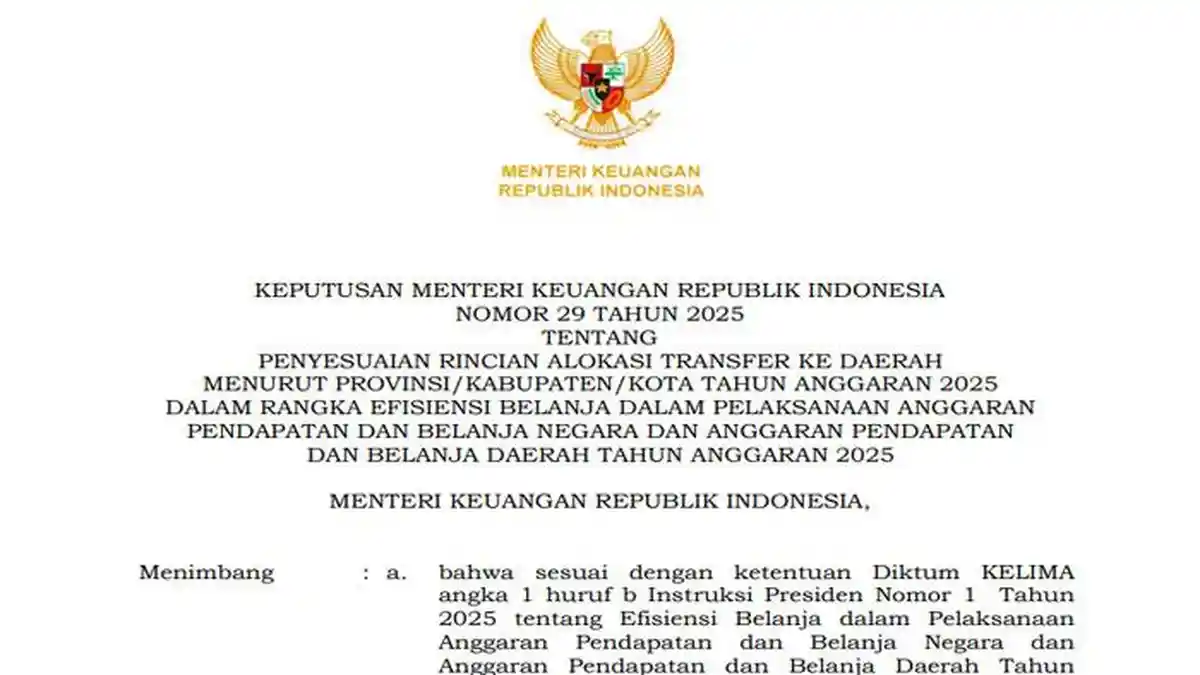 Daftar Rincian Transfer DAK Fisik Papua 2025 Setelah Prabowo Perintahkan Efisiensi Anggaran