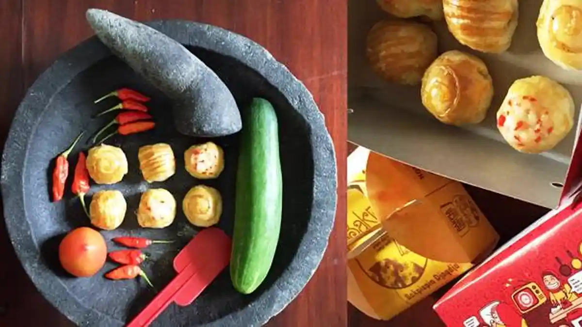 Bakpia Berpadu dengan Ayam Geprek, Hasilnya? Masterpiece !