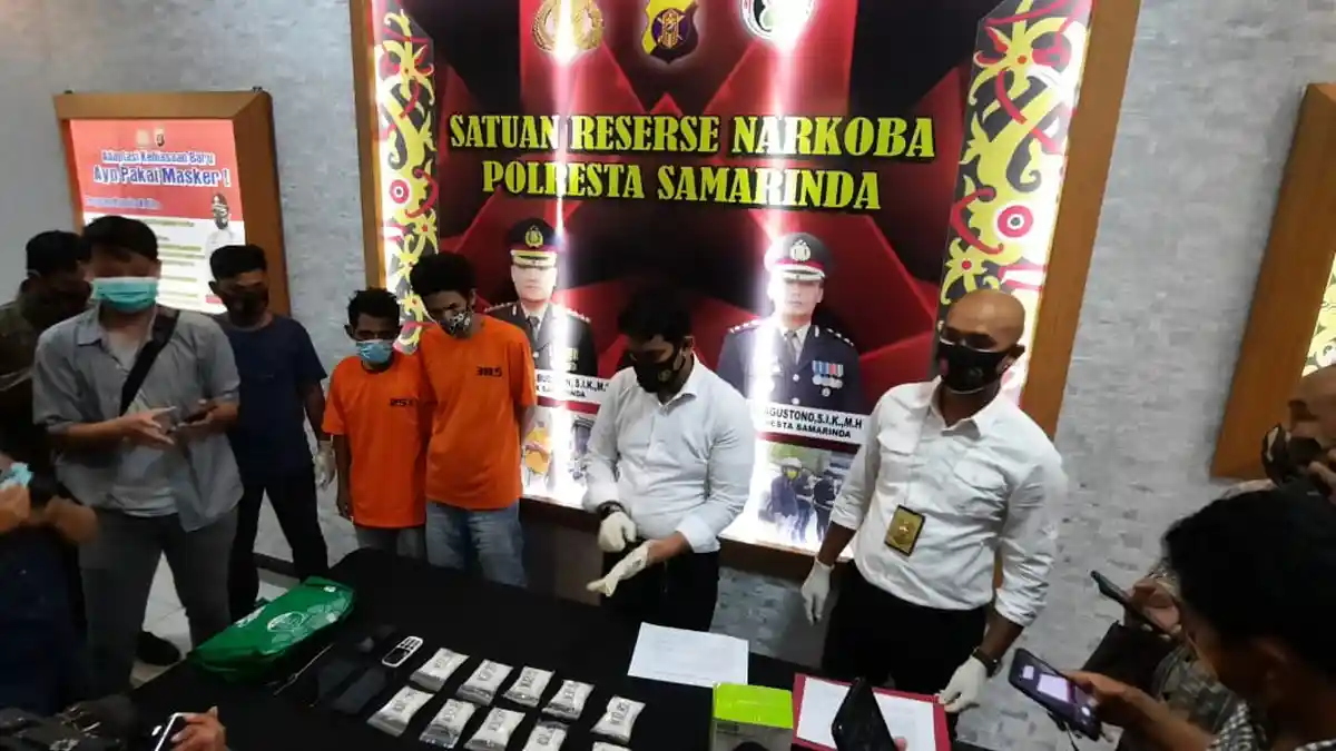 BREAKING NEWS Peredaran Sabu Seberat 1 Kg Berhasil Digagalkan Polresta Samarinda