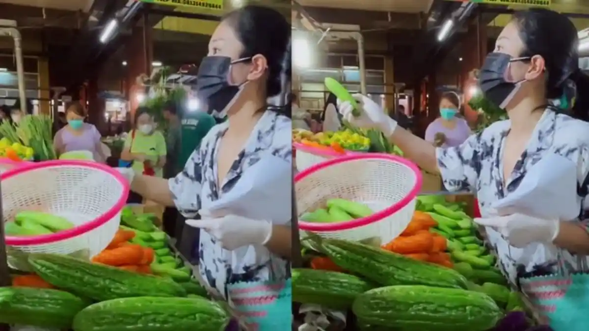 Belanja di Pasar Tradisional, Bunga Zainal bak Cinderella: Malam Jadi Bintang, Pagi Jadi Upik Abu