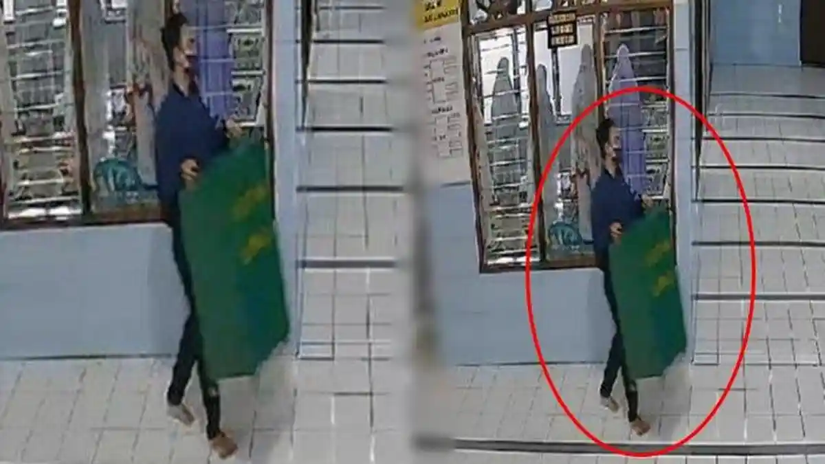 Viral Video Maling Kena Prank hingga Kembalikan Kotak Amal, Tenteng ...