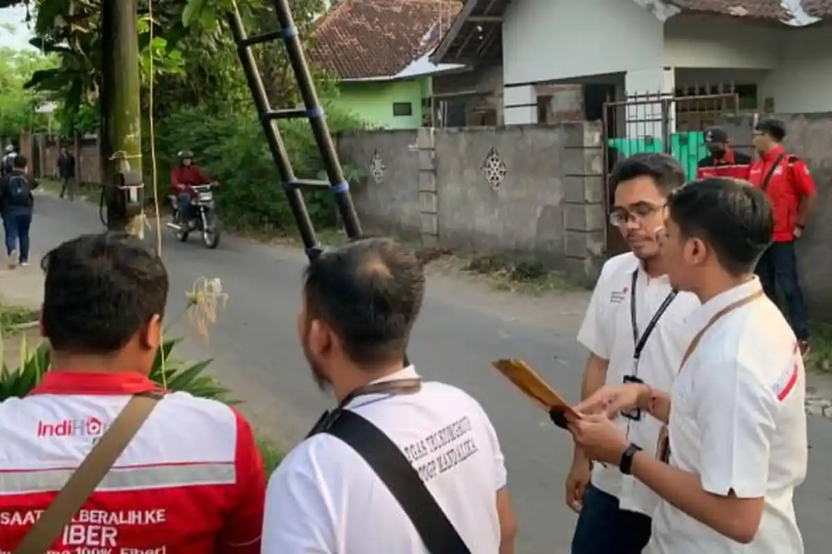Telkom NTB Berikan Customer Experience Terbaik Melalui IndiHome Selalu di Hati Griya Praja Asri