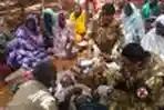 TNI Gelar Pengobatan Massal Gratis di Darfur Barat