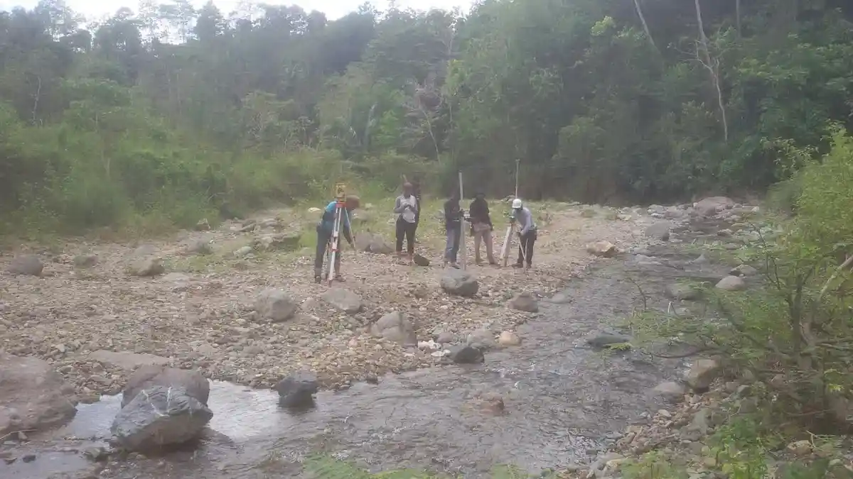 Balai Pompengan Jeneberang  Survei ke Aliran Sungai Lompoa Puncak