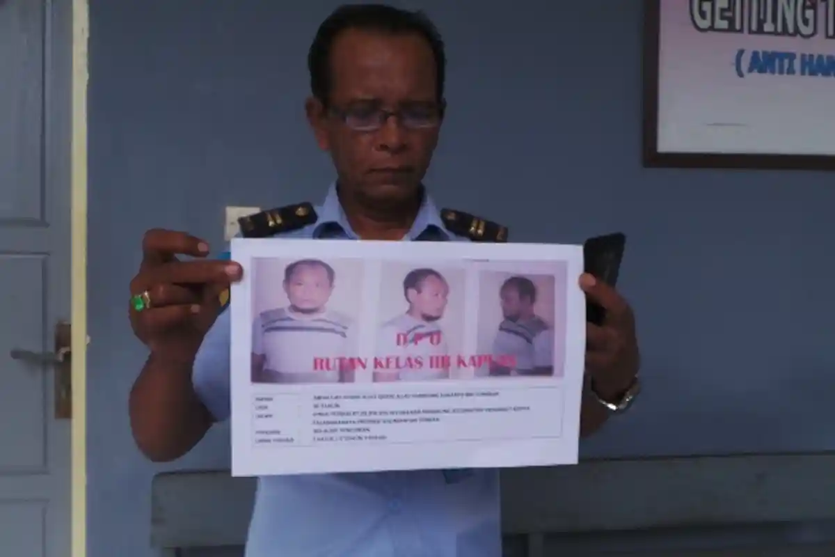 Baru 7 Bulan Menjalani Hukuman, Napi Rutan Kapuas Kabur