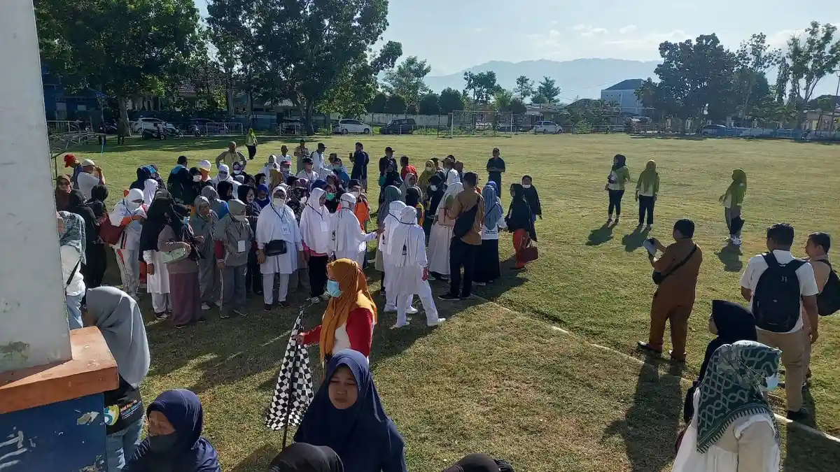 Sejumlah Calon Jemaah Haji Gorontalo Akui Letih Jalani Pemeriksaan Kesehatan, Lari Sampai 5 Putaran