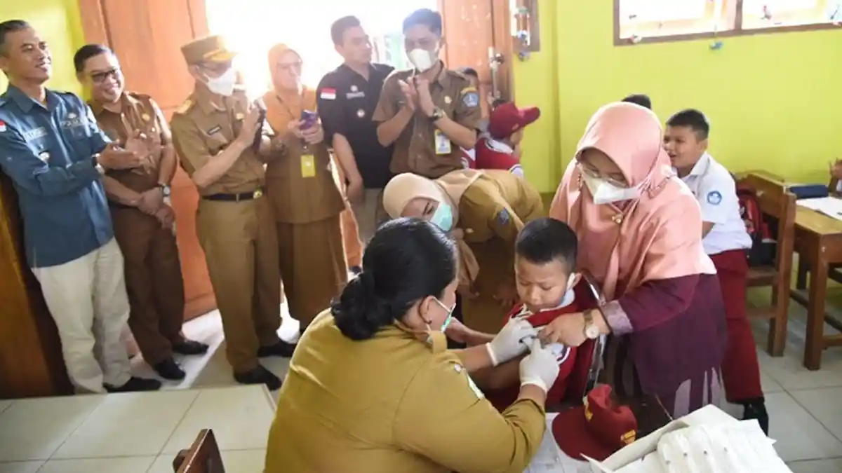 300 Siswa SD dan TK di Kendari Akan Ikut BIAN, Pemkot Optimalkan Imunisasi Campak dan Rubella