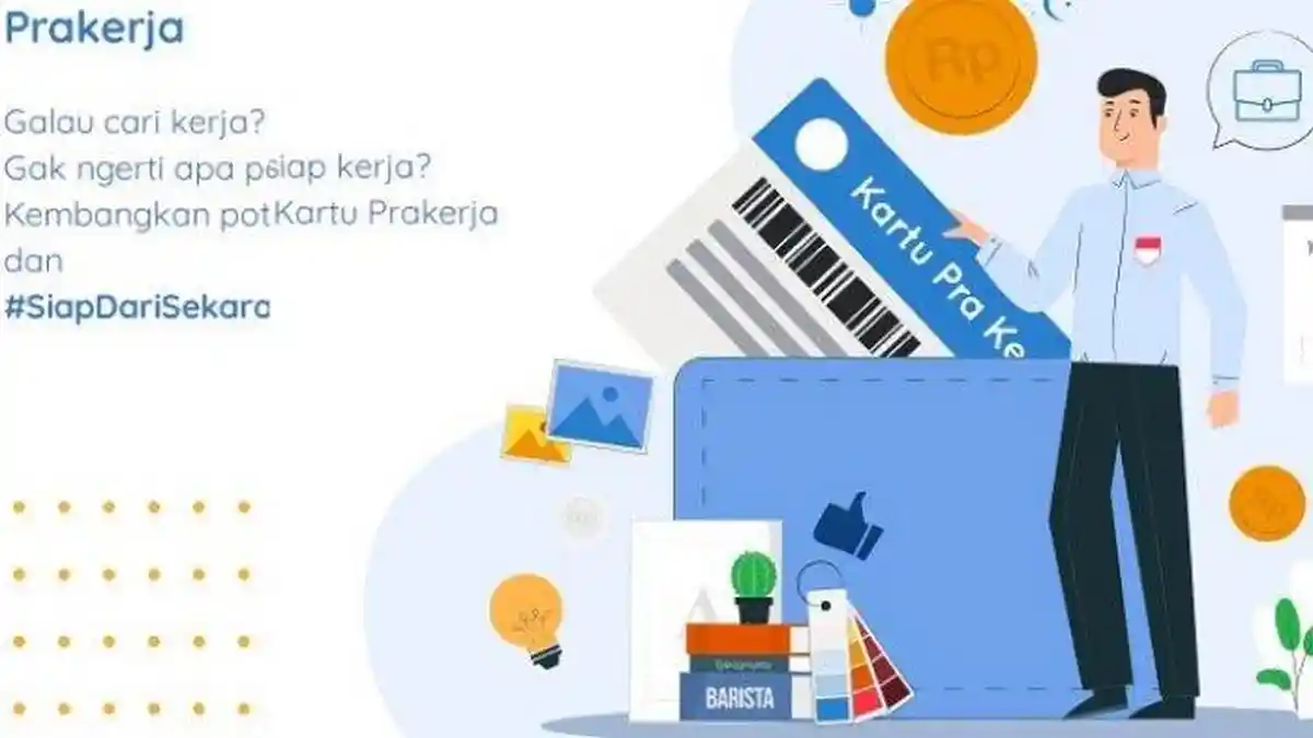 Ini Cara Mendaftar Kartu Pra Kerja, Untuk Pengangguran Karena di PHK/Dirumahkan Terdampak Corona