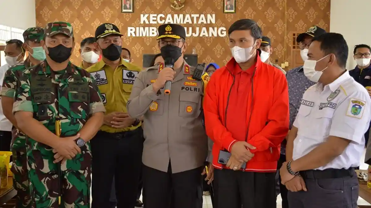 Cek Migor di 2 Kabupaten Ketua DPRD Provinsi Jambi Turun Bersama Kapolda dan Danrem.
