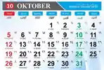 Kalender Oktober 2025, Daftar Hari Libur, Hari Penting Nasional dan Internasional di Bulan Itu