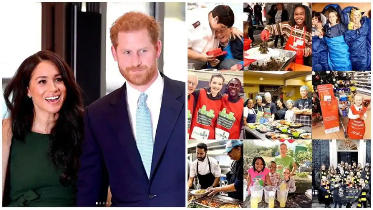 Berlibur, Pangeran Harry dan Meghan Markle Justru Lakukan Kegiatan Amal Jelang Natal, Intip Fotonya