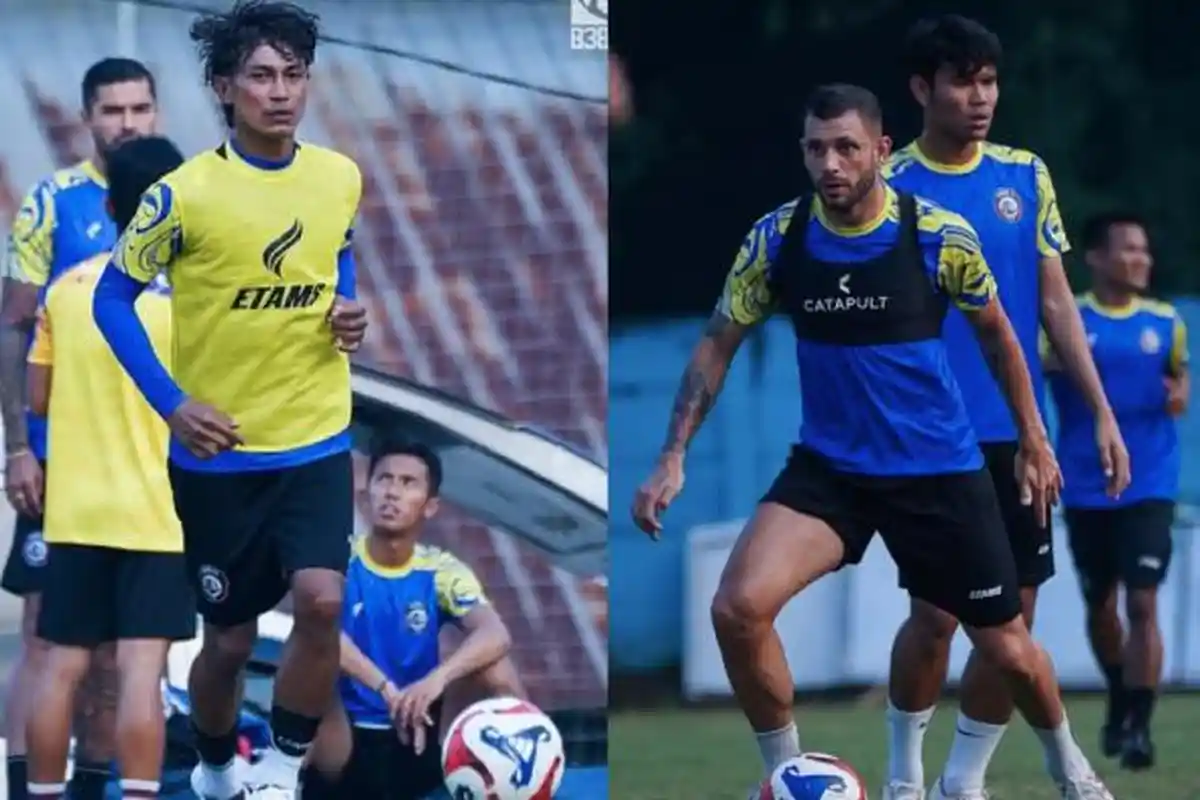 DAFTAR Pemain Arema FC Cedera Terancam Absen Lawan PSBS Biak, Cobaan Laga Pertama