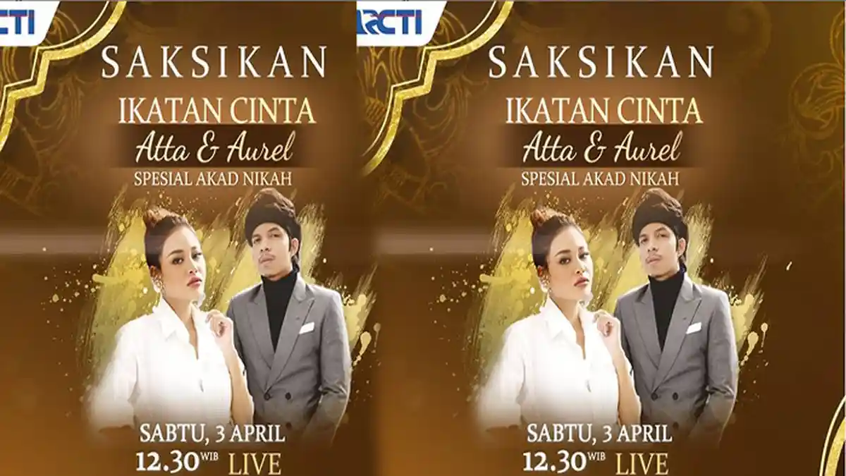 SEDANG BERLANGSUNG Live RCTI Akad Nikah Atta Halilintar dan Aurel Hermansyah