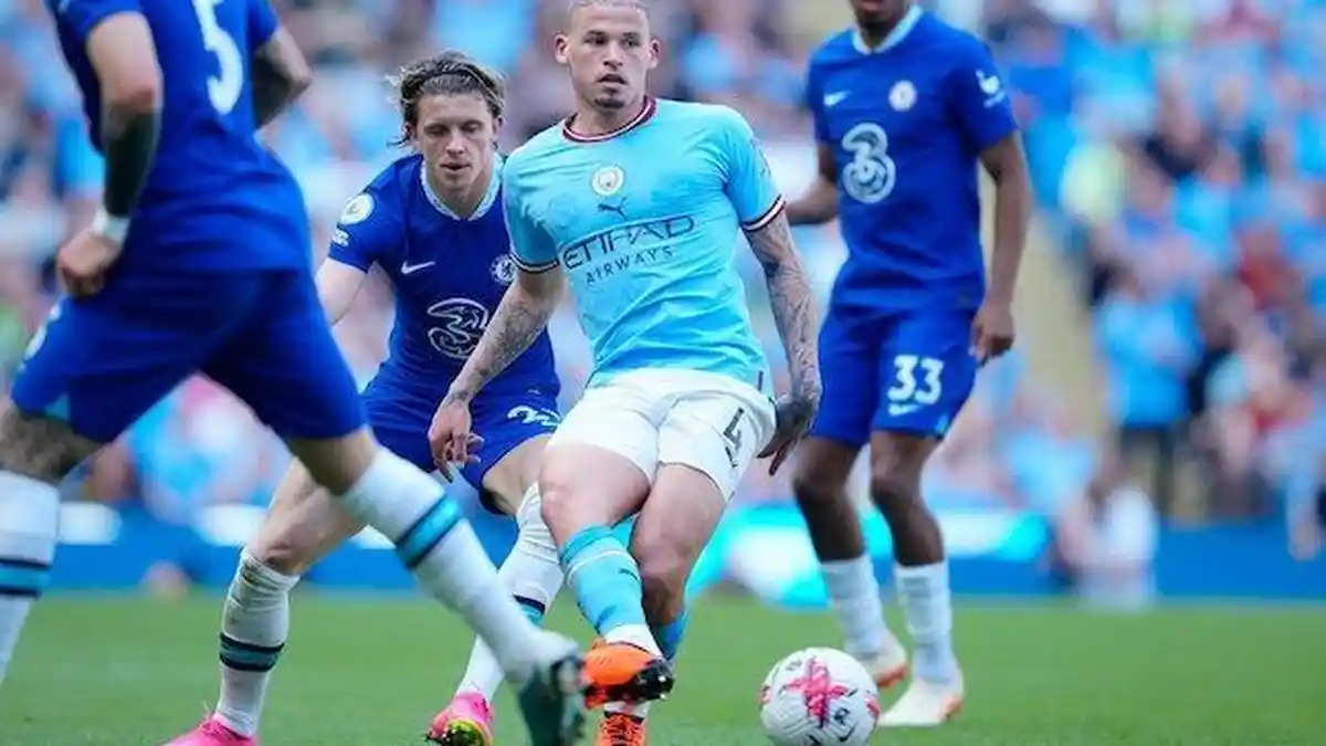 Transfer Pemain : Dirumorkan Cabut dari Man City Kalvin Phillips Jadi Rebutan Empat Klub