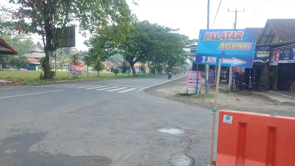 Sepinya Jalan Menuju Objek Wisata di Pangandaran Saat PPKM Darurat, Penjual Kopi Pun Mengeluh