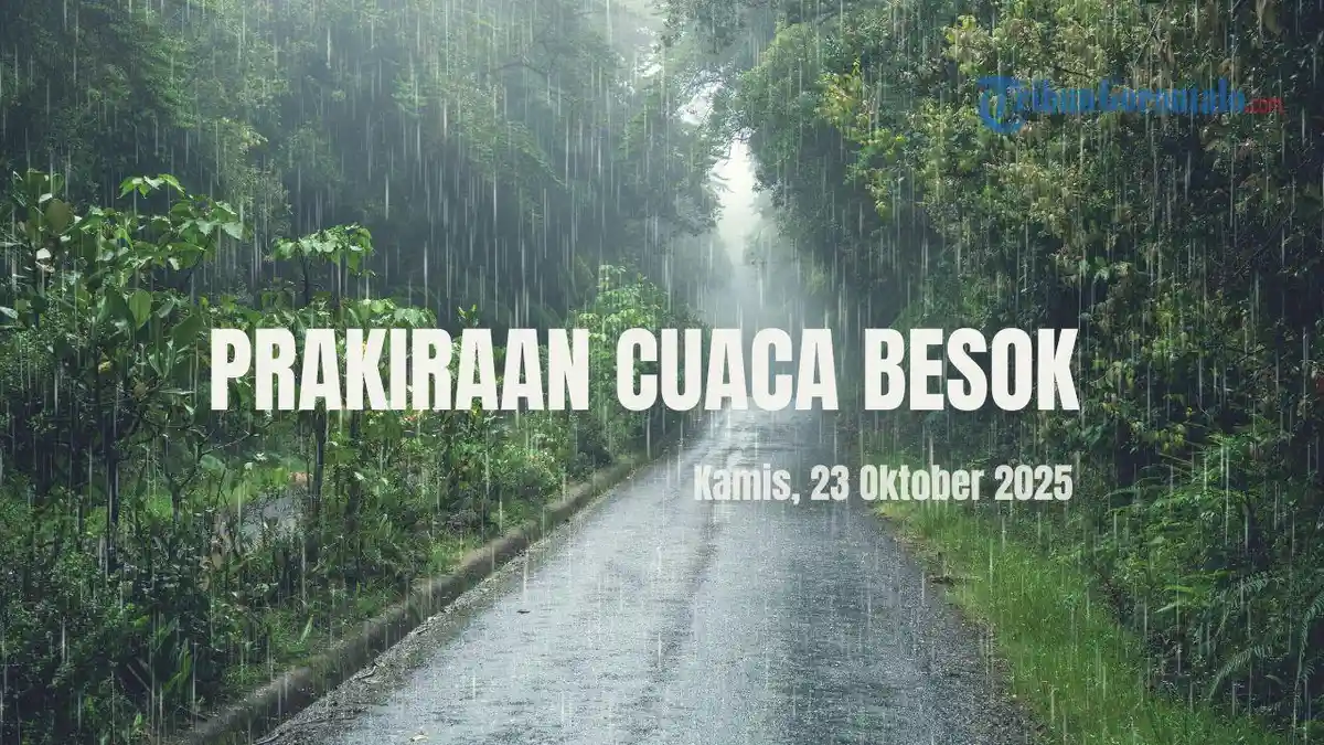 Info Cuaca Kabupaten Pohuwato dan Gorontalo Utara Besok Kamis 23 Oktober 2025